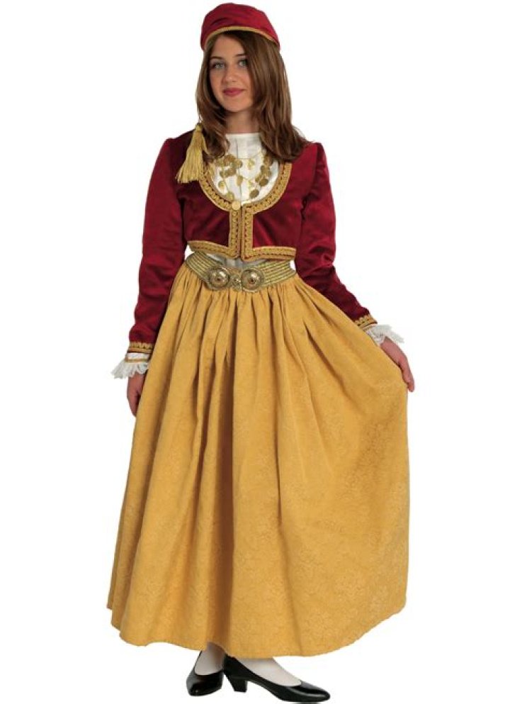 Greek Costume Amalia Velvet Brocade — Blessed Celebration