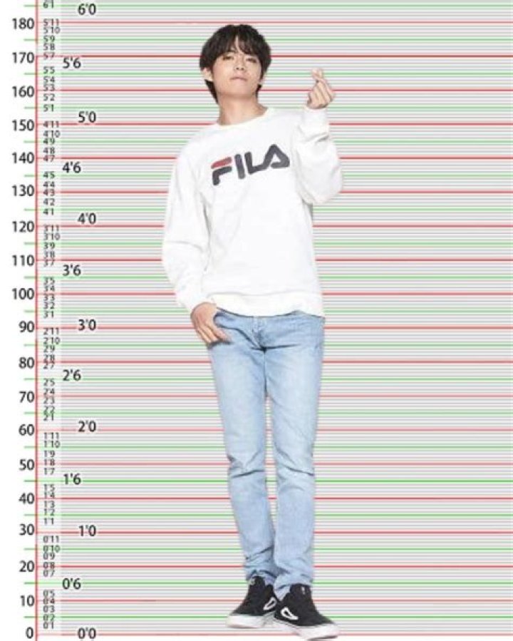 BTS V Body Measurements Height Weight Shoe Size Age Facts Family